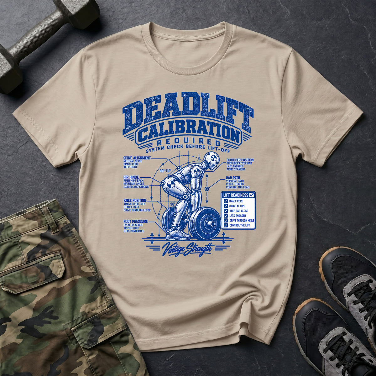 Deadlift Calibration Required T-Shirt