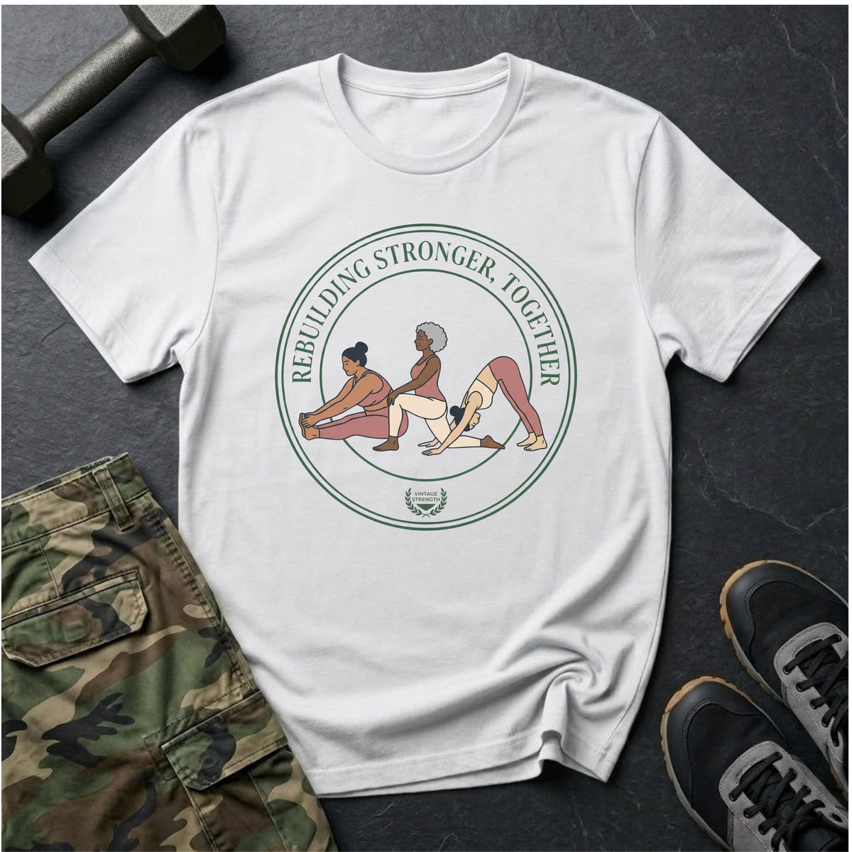 Rebuilding Stronger Together - T-Shirt