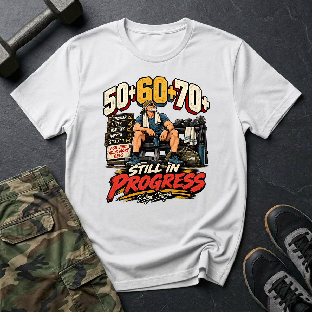 50 60 70 T-Shirt