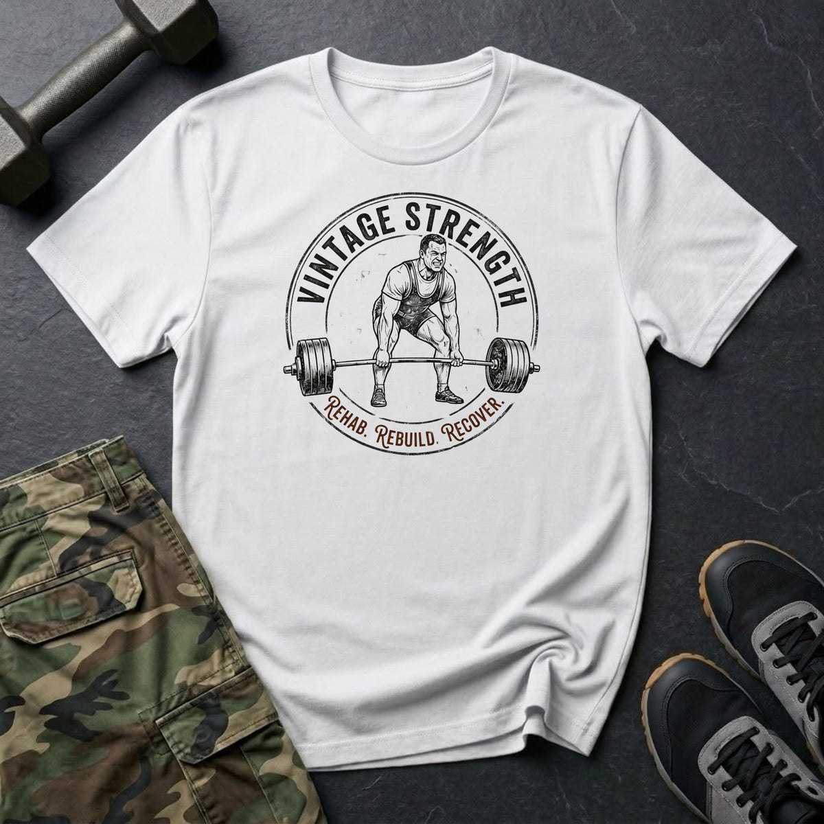 Rehab Rebuild Recover T-Shirt
