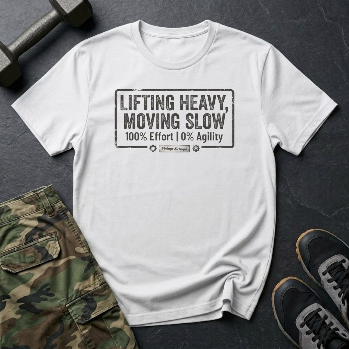 Lift Heavy Move Slow T-Shirt
