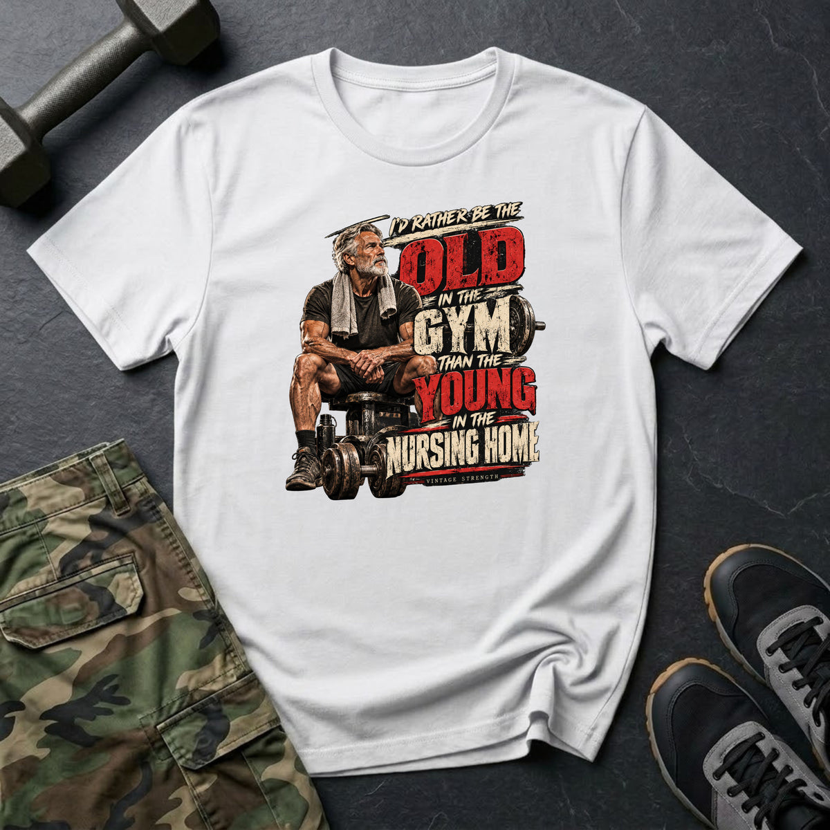 Oldest In The Gym T-Shirt