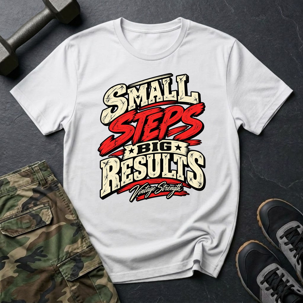 Small Steps Big Results T-Shirt