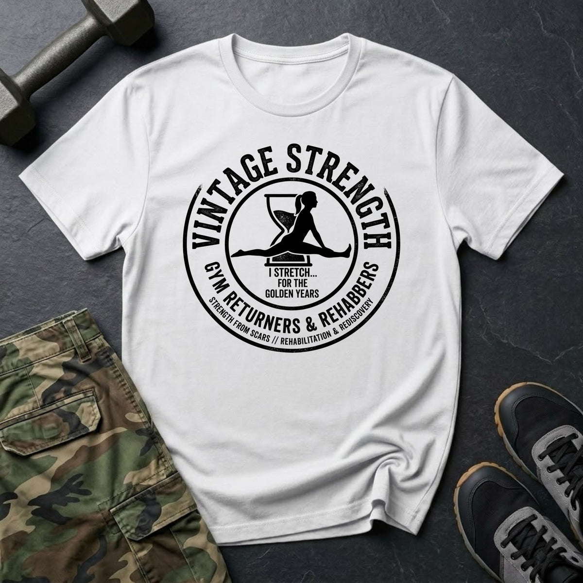 Stretch For Golden Years T-Shirt