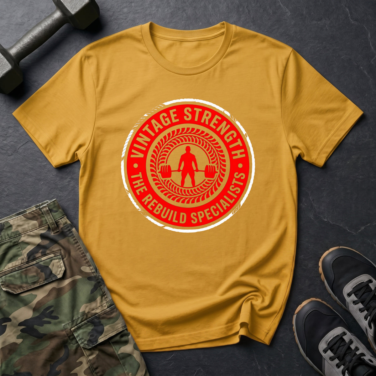 Red Badge Deadlift - T-Shirt