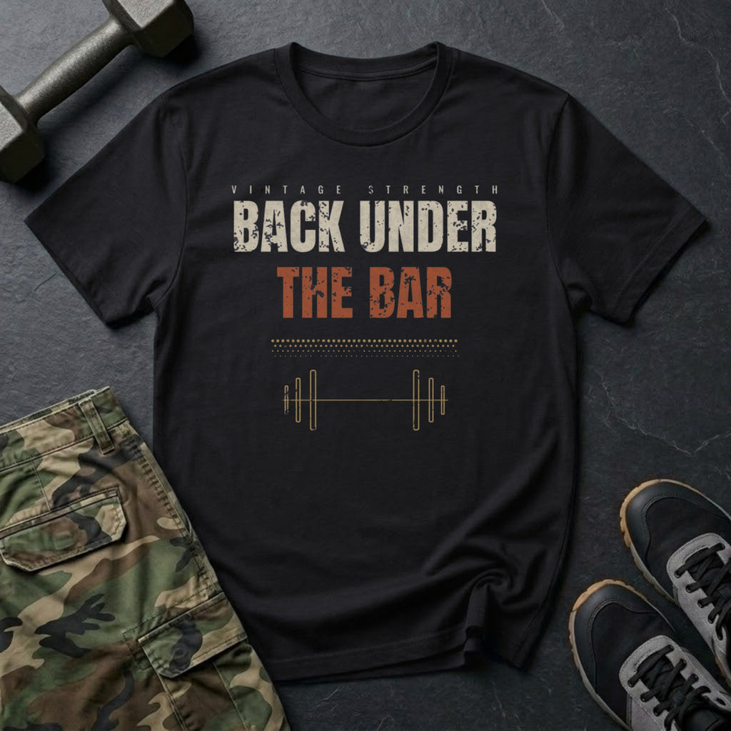 Back Under the Bar T-Shirt in Black