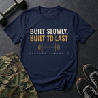 Built Slowly, Built to Last T-Shirt in Navy