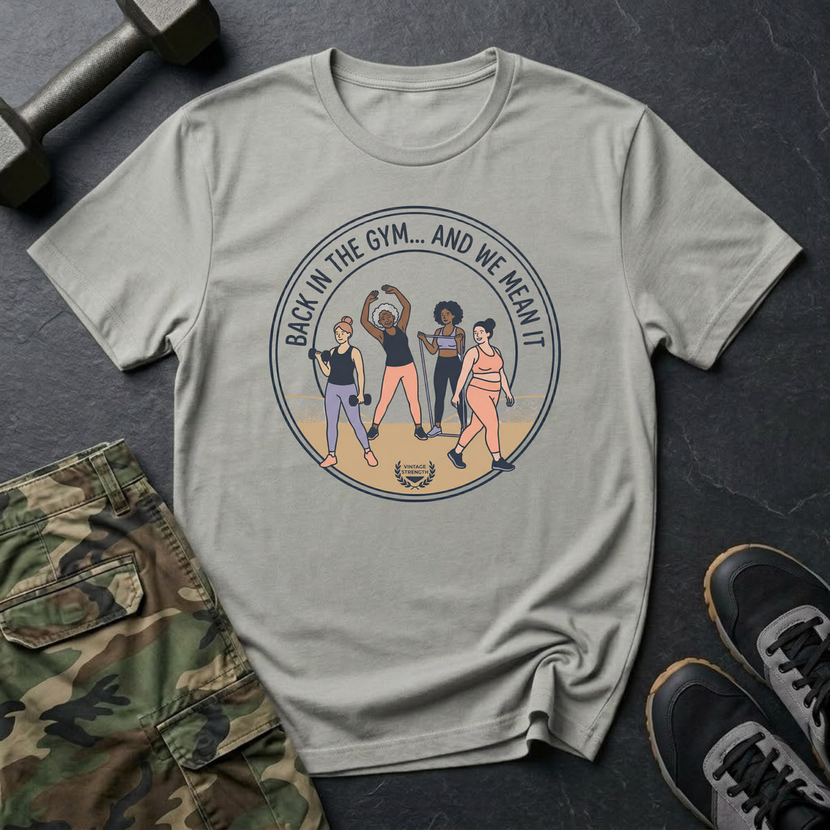 Back in the gym - T-Shirt