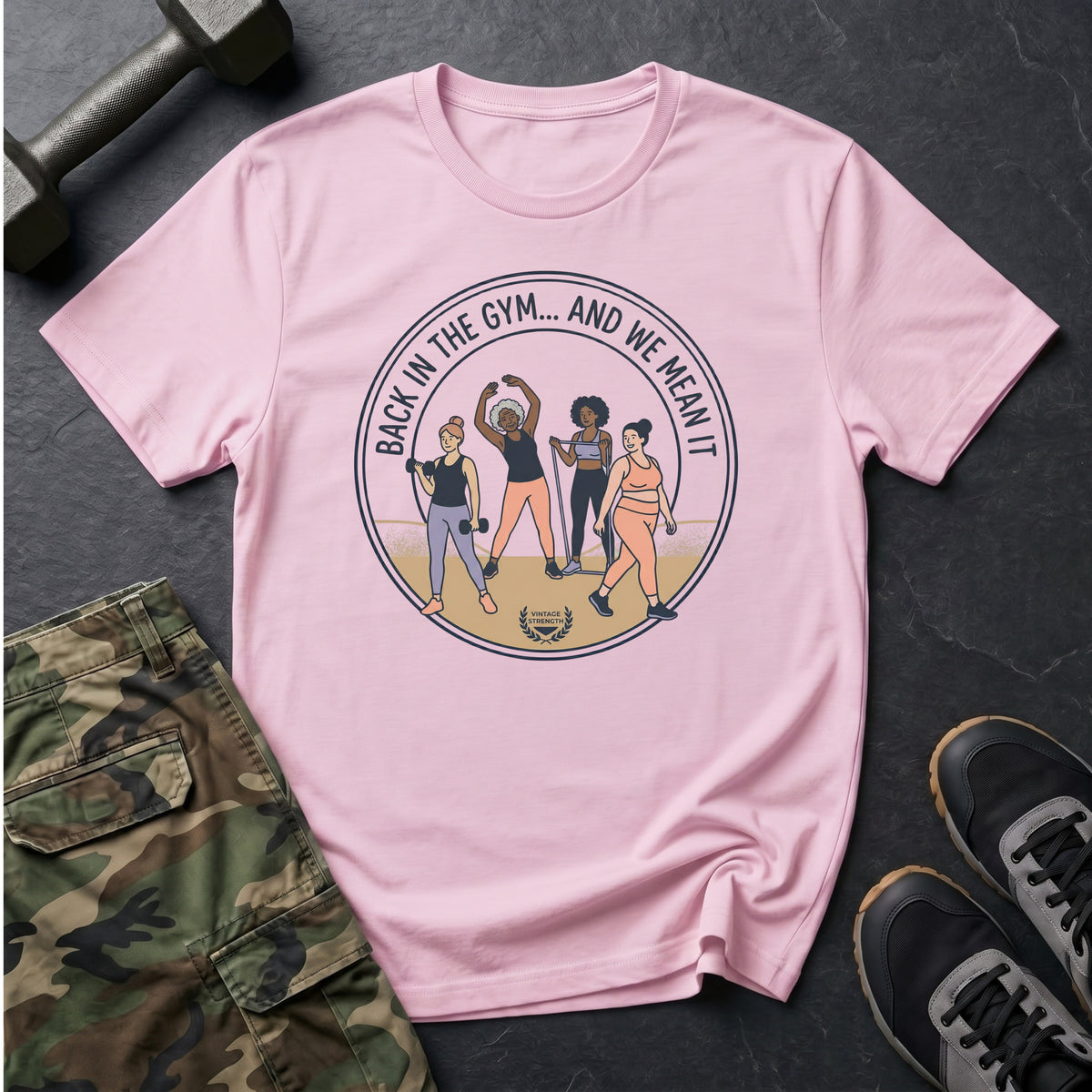 Back in the gym - T-Shirt