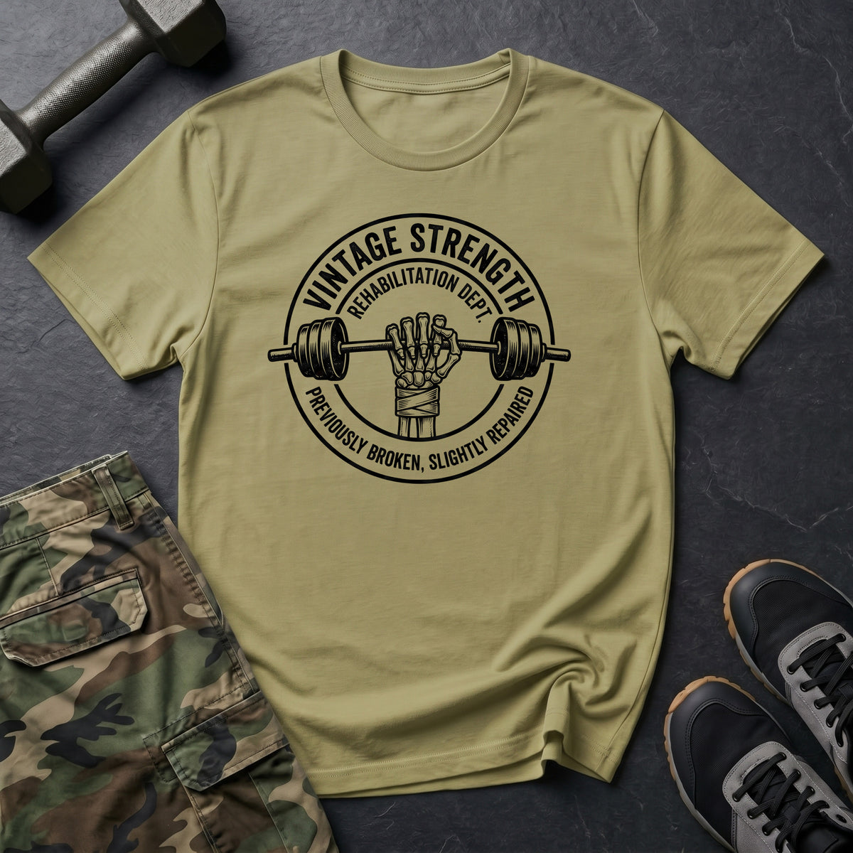 Fist - Broken & Repaired (Bones) T-Shirt