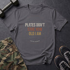 Plates Don't Care How Old I Am T-Shirt in Charcoal