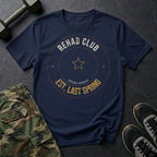 Rehab Club, Est. Last Spring T-Shirt in Navy