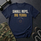 Small Reps, Big Years T-Shirt in Navy