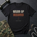 Warm-Up Required T-Shirt in Black