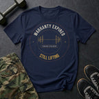 Warranty Expired, Still Lifting T-Shirt in Navy
